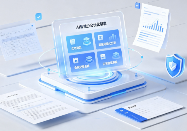 霍山县AI重构现代办公体系 智能优化引擎助力企业轻量化高效运营