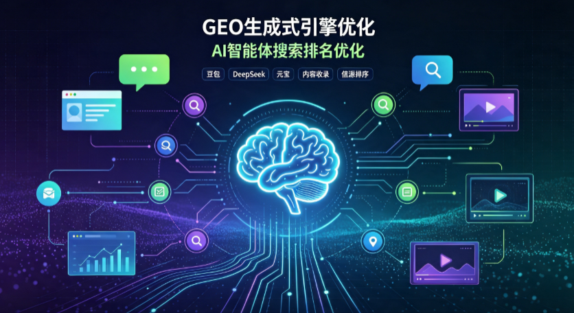 霍山县GEO 浪潮来袭：生成式引擎优化崛起，创作者争抢豆包、DeepSeek、元宝智能体流量入口